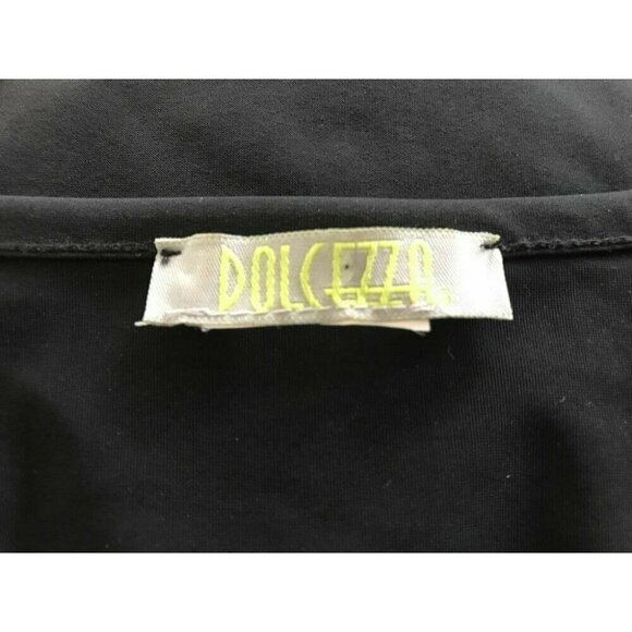 DOLCEZZA Art to Wear Tunic Dress Front Mesh Overlay and Sleeves Size Small? - Picture 7 of 7